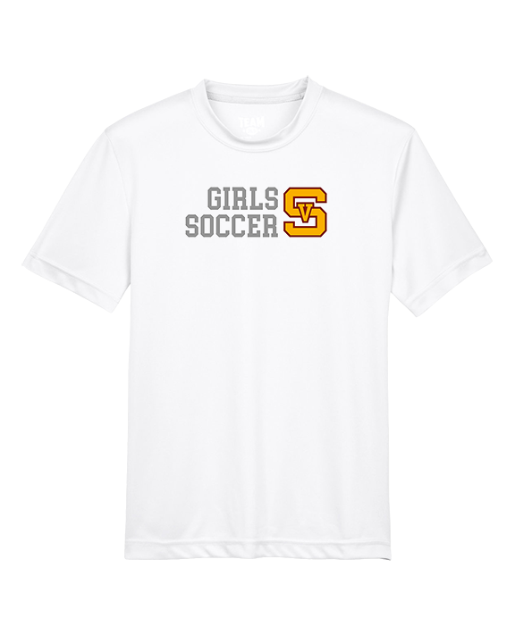 Simi Valley HS Girls Soccer Custom 2 - Youth Performance Shirt