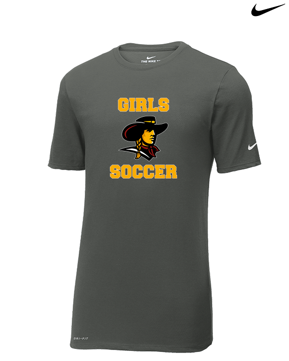 Simi Valley HS Girls Soccer Custom 3 - Mens Nike Cotton Poly Tee