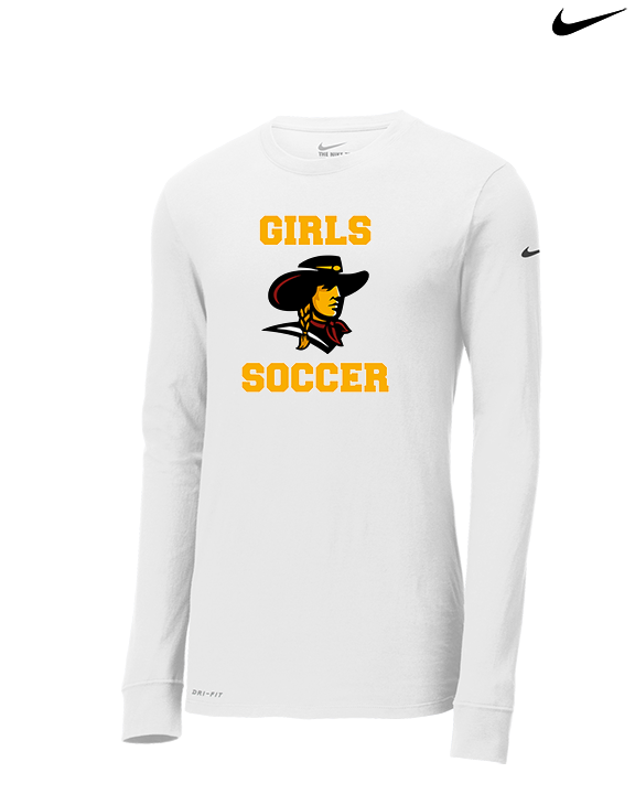 Simi Valley HS Girls Soccer Custom 3 - Mens Nike Longsleeve