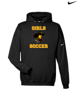 Simi Valley HS Girls Soccer Custom 3 - Nike Club Fleece Hoodie