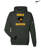 Simi Valley HS Girls Soccer Custom 3 - Nike Club Fleece Hoodie