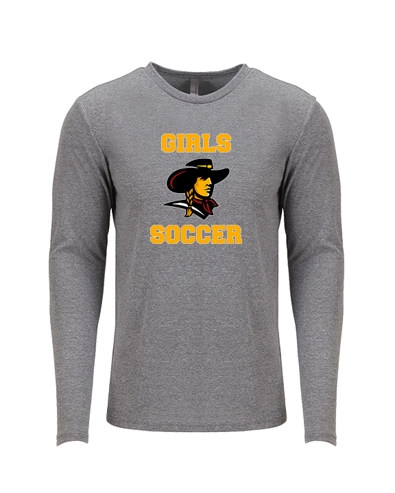 Simi Valley HS Girls Soccer Custom 3 - Tri-Blend Long Sleeve