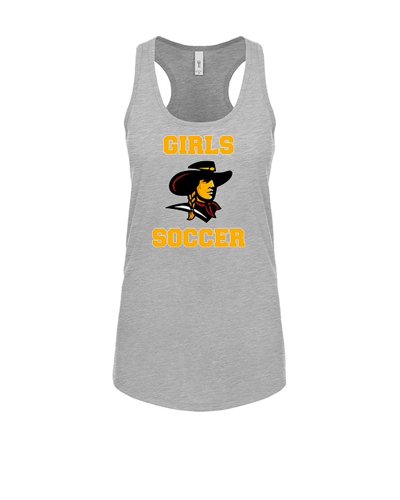 Simi Valley HS Girls Soccer Custom 3 - Womens Tank Top