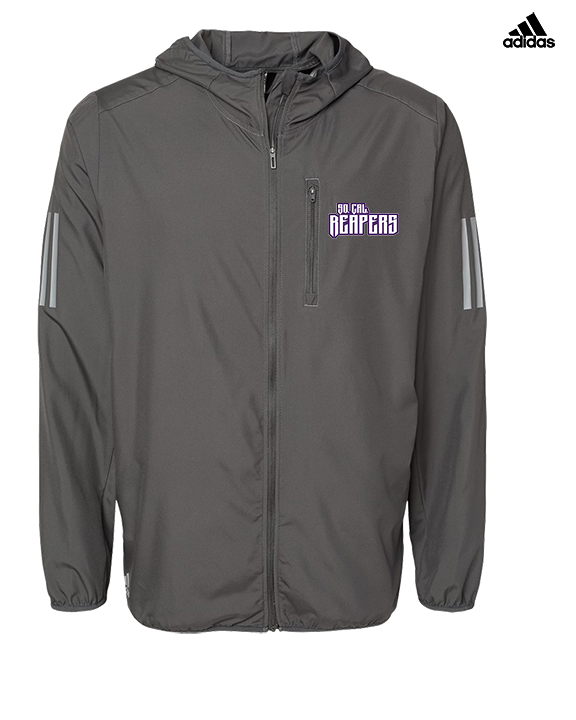 So Cal Reapers Baseball C3 - Mens Adidas Full Zip Jacket