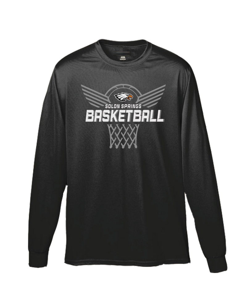 Solon Springs HS Nothing But Net - Performance Long Sleeve