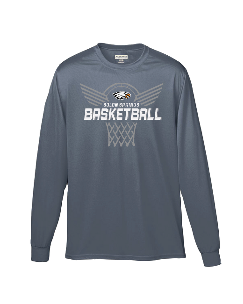 Solon Springs HS Nothing But Net - Performance Long Sleeve