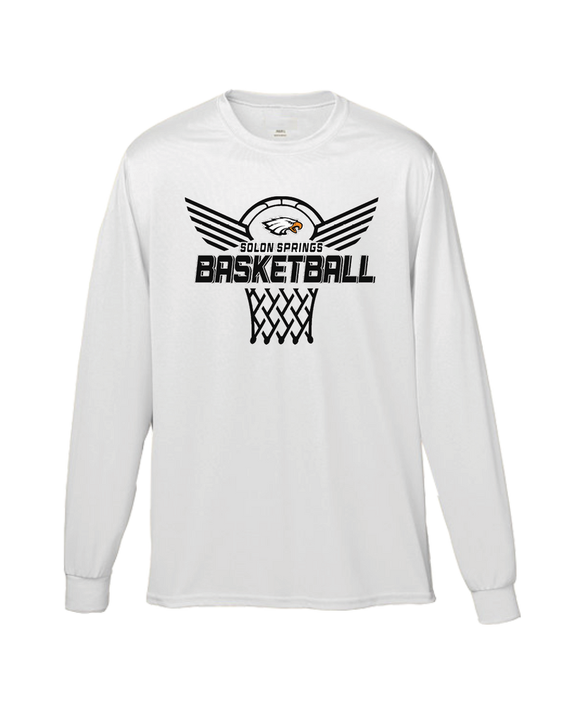 Solon Springs HS Nothing But Net - Performance Long Sleeve