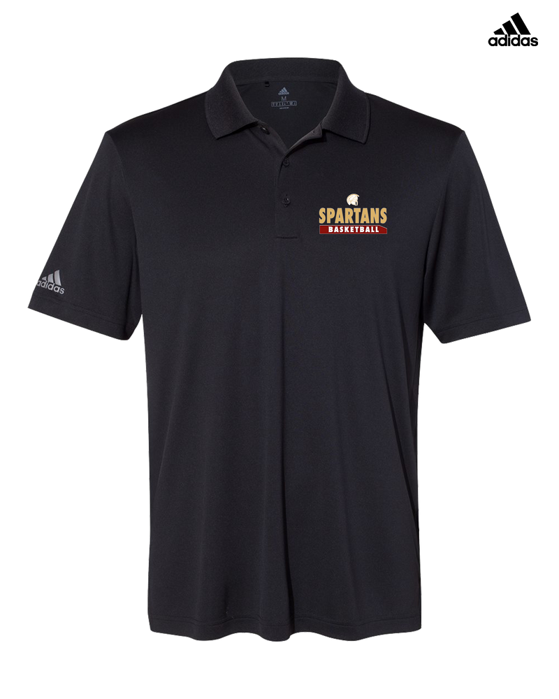 Somerset College Prep Basketball - Adidas Men's Performance Polo