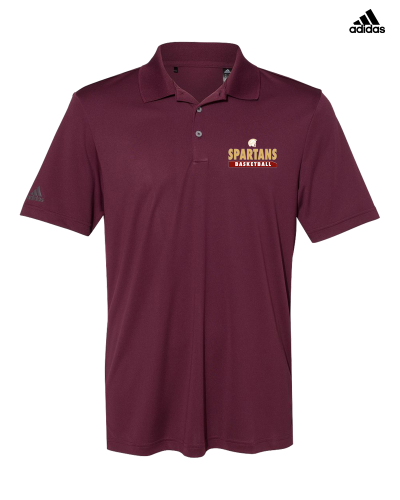 Somerset College Prep Basketball - Adidas Men's Performance Polo