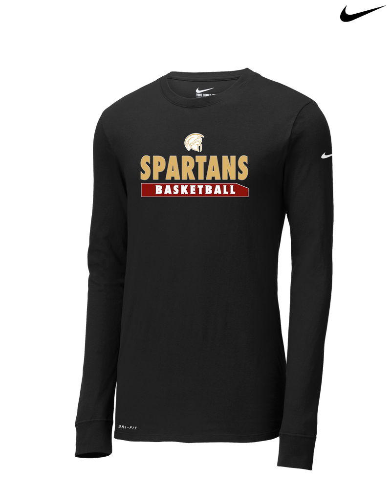 Somerset College Prep Basketball - Nike Dri-Fit Poly Long Sleeve