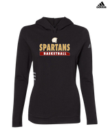 Somerset College Prep Basketball - Adidas Women's Lightweight Hooded Sweatshirt