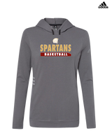 Somerset College Prep Basketball - Adidas Women's Lightweight Hooded Sweatshirt