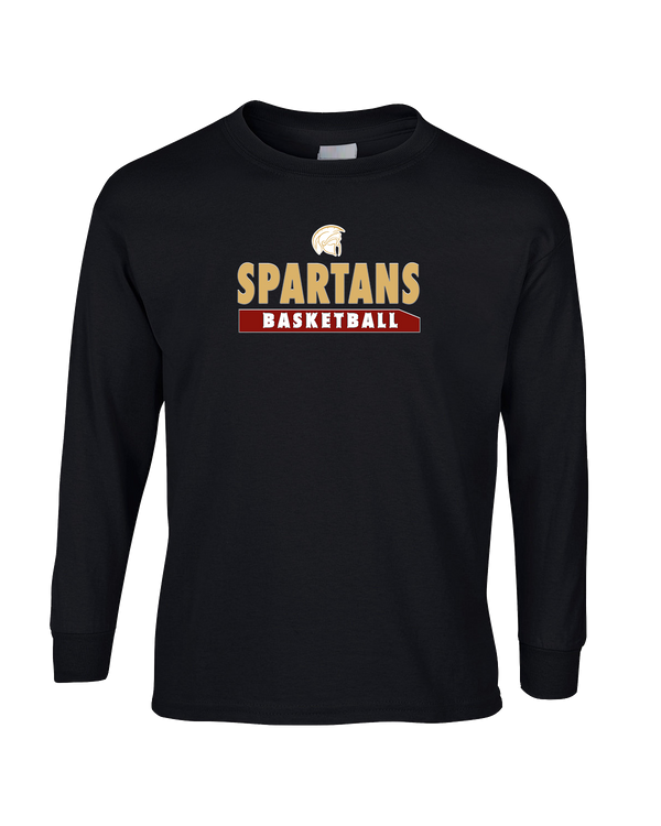 Somerset College Prep Basketball - Mens Basic Cotton Long Sleeve