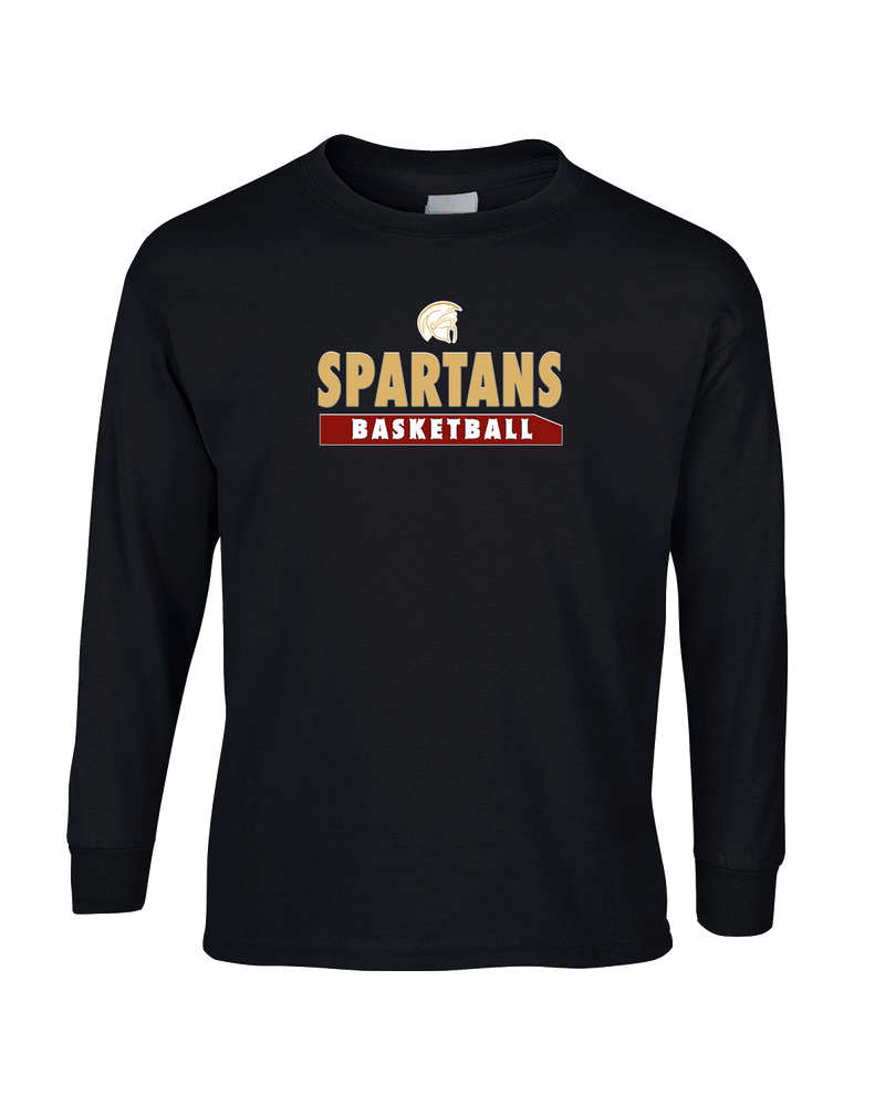 Somerset College Prep Basketball - Mens Basic Cotton Long Sleeve