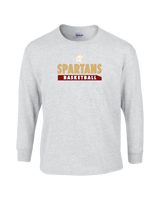 Somerset College Prep Basketball - Mens Basic Cotton Long Sleeve