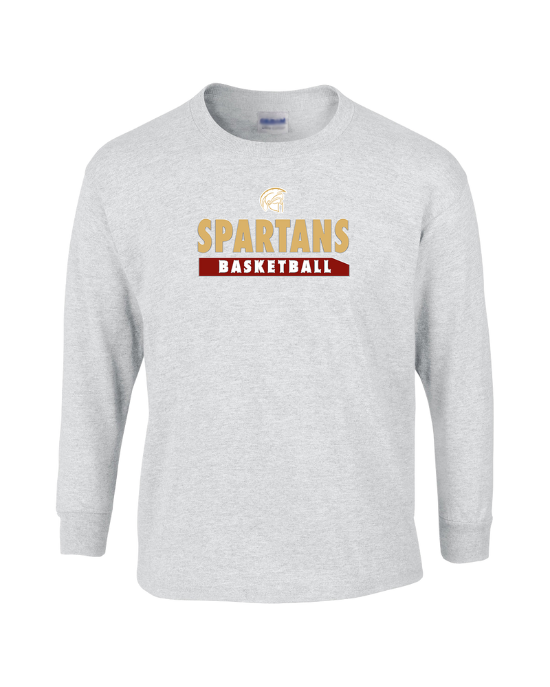 Somerset College Prep Basketball - Mens Basic Cotton Long Sleeve