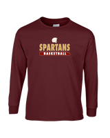 Somerset College Prep Basketball - Mens Basic Cotton Long Sleeve