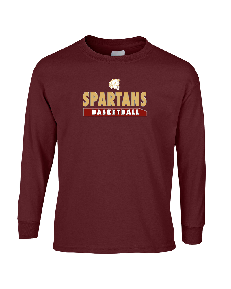 Somerset College Prep Basketball - Mens Basic Cotton Long Sleeve