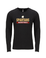 Somerset College Prep Basketball - Tri Blend Long Sleeve