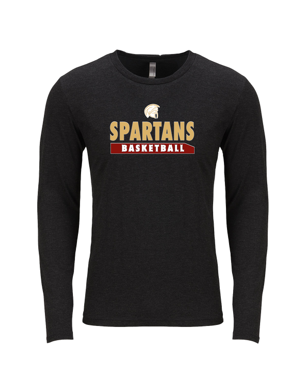 Somerset College Prep Basketball - Tri Blend Long Sleeve