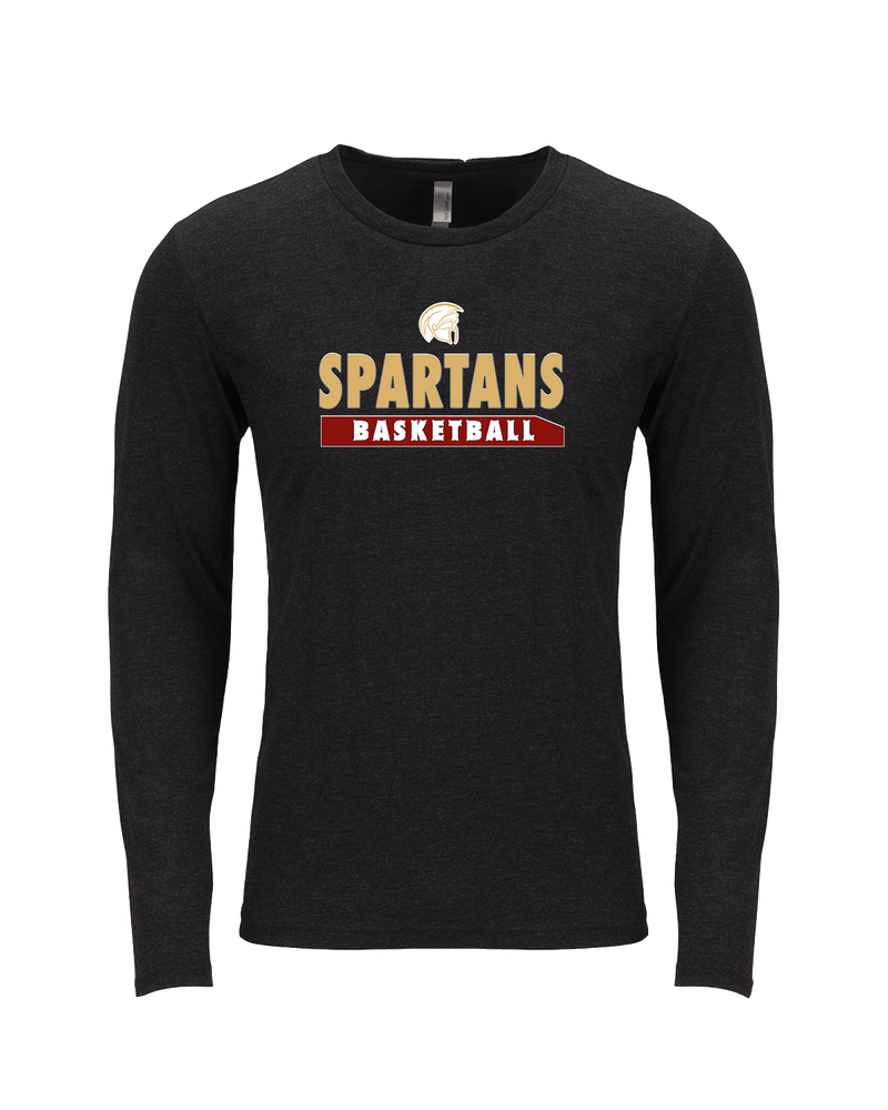 Somerset College Prep Basketball - Tri Blend Long Sleeve