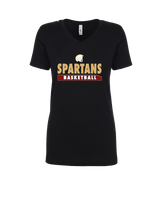 Somerset College Prep Basketball - Womens V-Neck