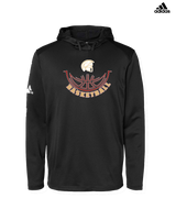 Somerset College Prep Basketball Half Ball - Adidas Men's Hooded Sweatshirt