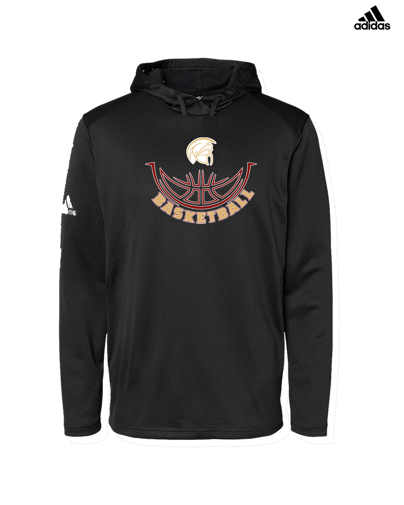 Somerset College Prep Basketball Half Ball - Adidas Men's Hooded Sweatshirt