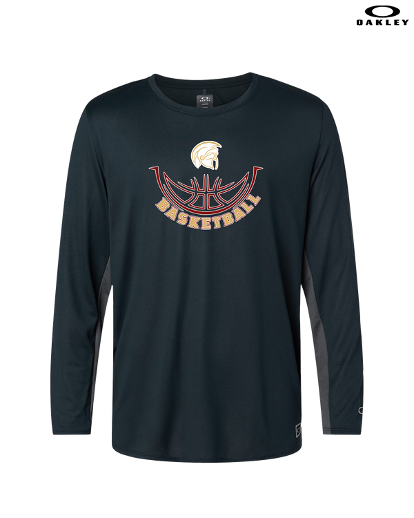 Somerset College Prep Basketball Half Ball - Oakley Hydrolix Long Sleeve