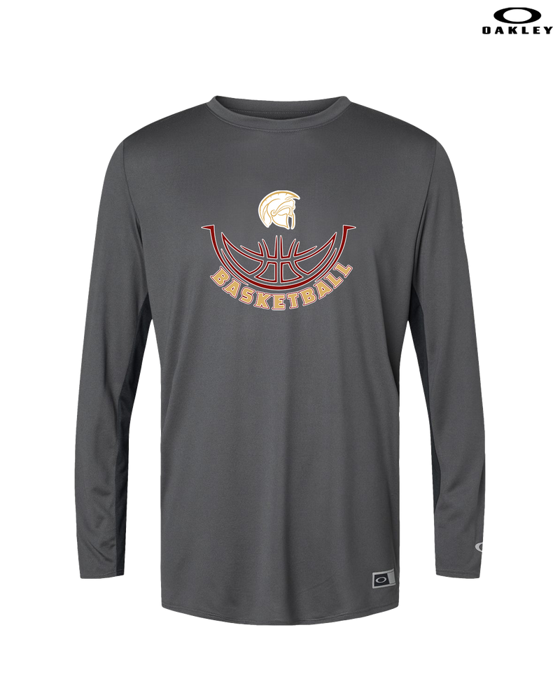 Somerset College Prep Basketball Half Ball - Oakley Hydrolix Long Sleeve