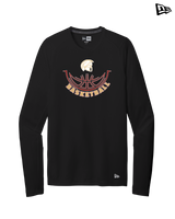 Somerset College Prep Basketball Half Ball - New Era Long Sleeve Crew