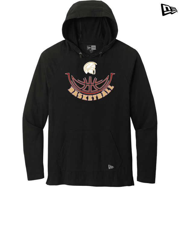 Somerset College Prep Basketball Half Ball - New Era Tri Blend Hoodie