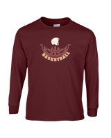 Somerset College Prep Basketball Half Ball - Mens Basic Cotton Long Sleeve