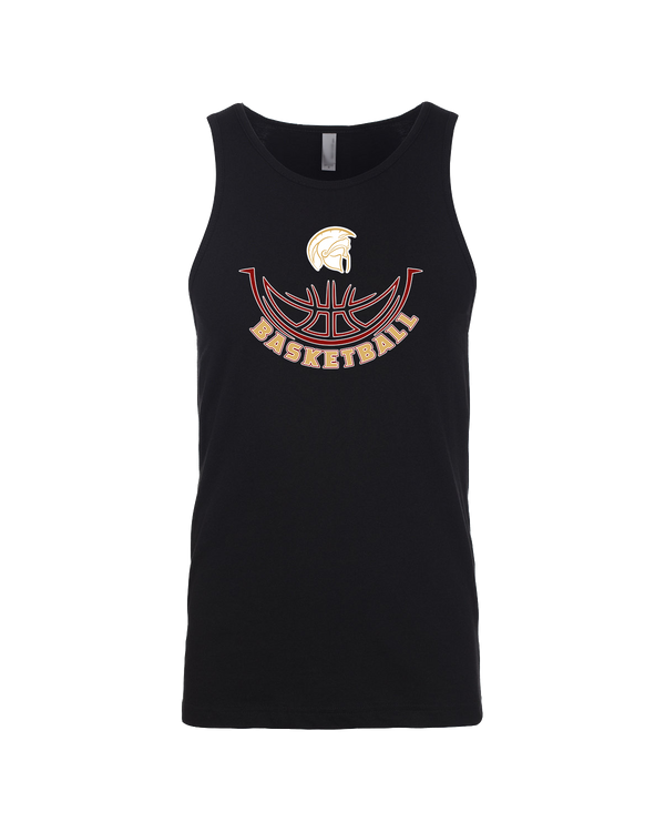 Somerset College Prep Basketball Half Ball - Mens Tank Top