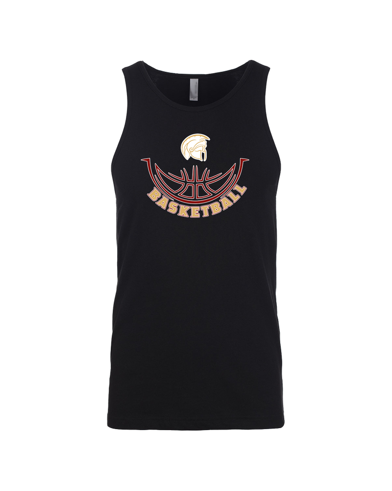 Somerset College Prep Basketball Half Ball - Mens Tank Top