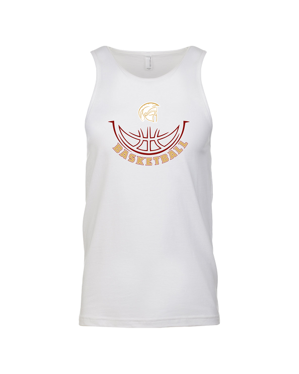 Somerset College Prep Basketball Half Ball - Mens Tank Top