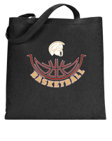 Somerset College Prep Basketball Half Ball - Tote Bag