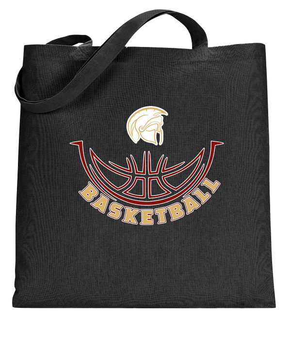 Somerset College Prep Basketball Half Ball - Tote Bag