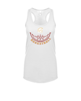 Somerset College Prep Basketball Half Ball - Womens Tank Top