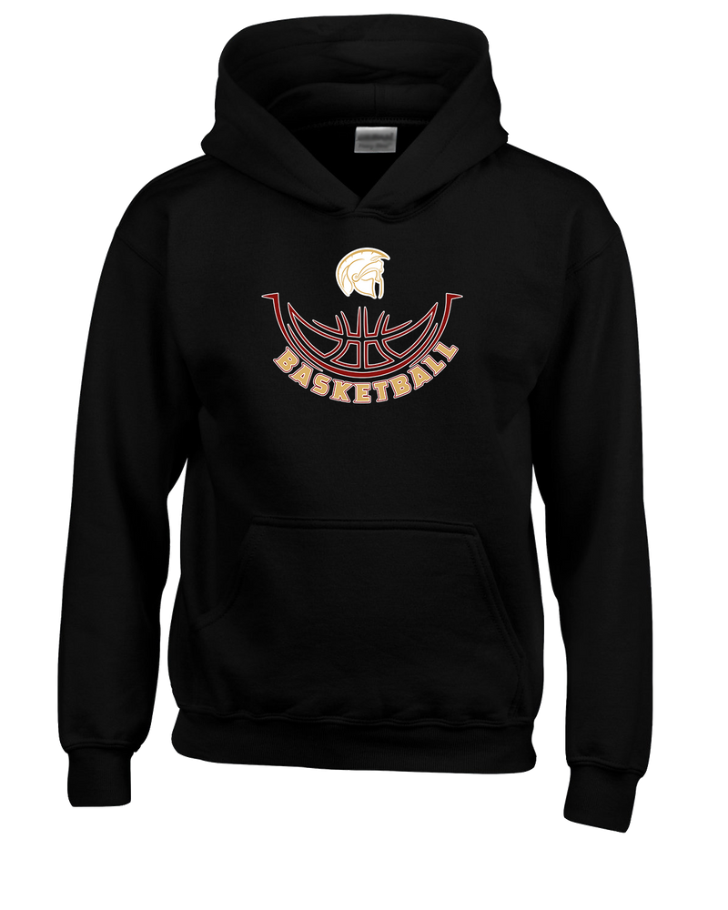 Somerset College Prep Basketball Half Ball - Youth Hoodie