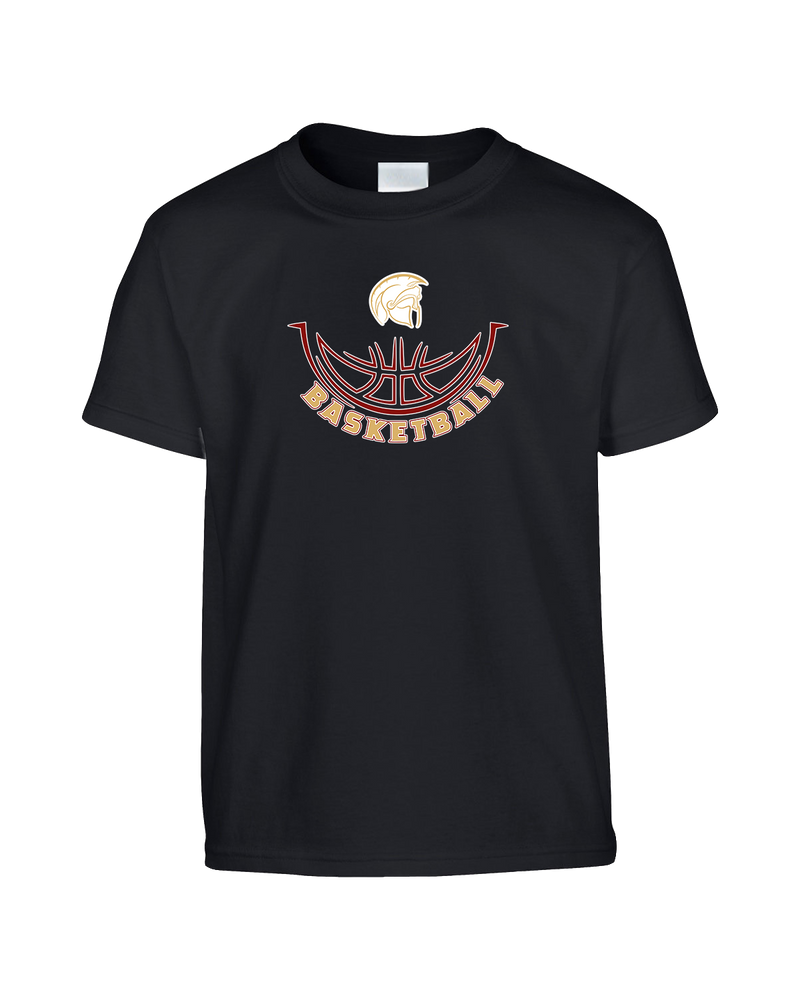 Somerset College Prep Basketball Half Ball - Youth T-Shirt