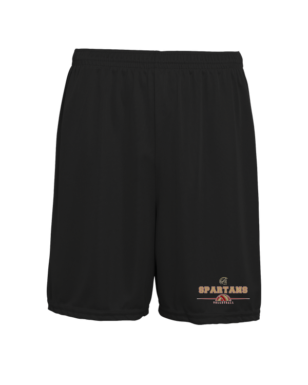 Somerset College Prep Volleyball Half Vball - 7 inch Training Shorts