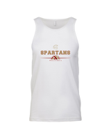 Somerset College Prep Volleyball Half Vball - Mens Tank Top