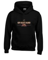 Somerset College Prep Volleyball Half Vball - Cotton Hoodie