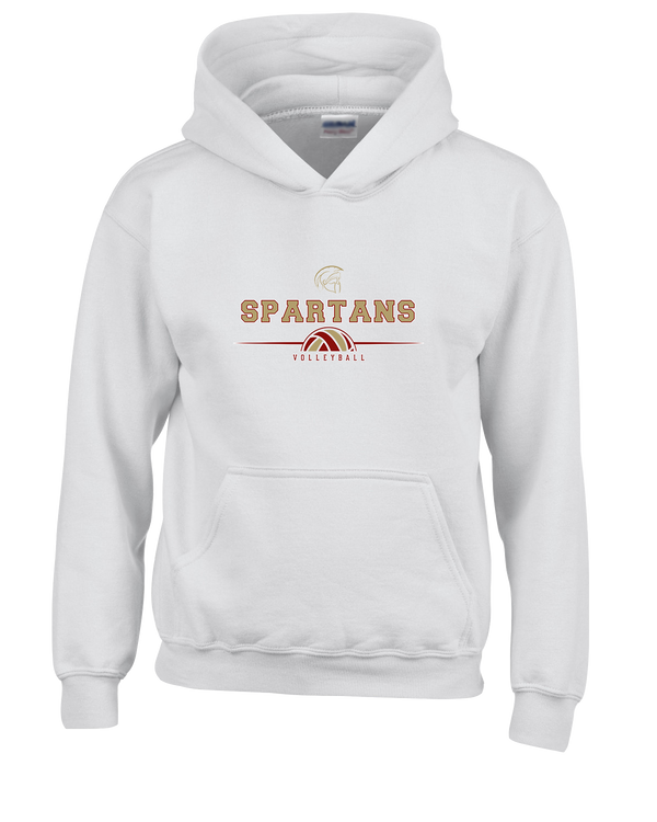 Somerset College Prep Volleyball Half Vball - Cotton Hoodie