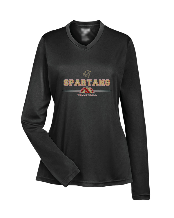 Somerset College Prep Volleyball Half Vball - Womens Performance Long Sleeve