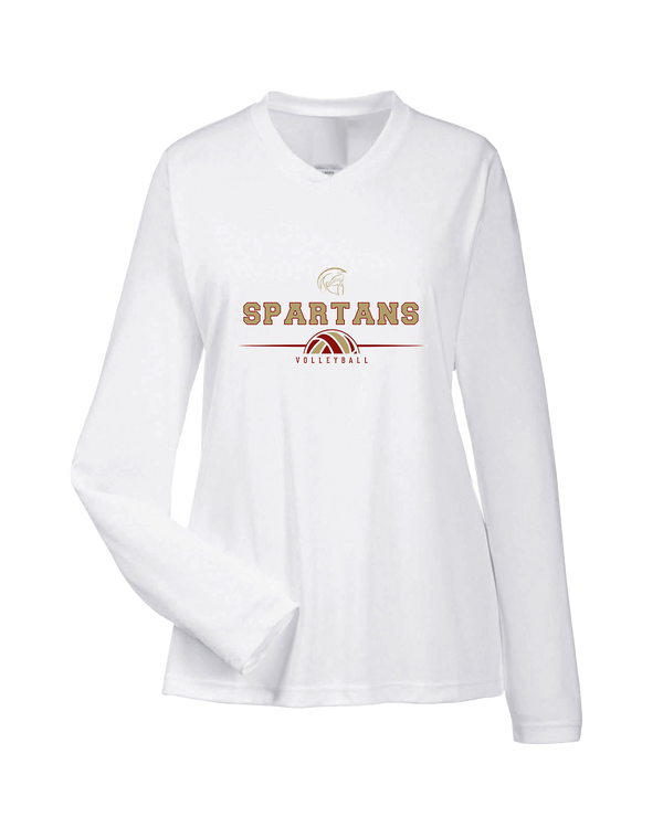 Somerset College Prep Volleyball Half Vball - Womens Performance Long Sleeve