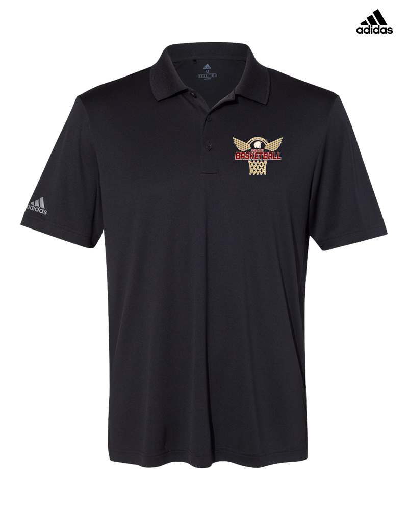 Somerset College Prep Basketball Hoop - Adidas Men's Performance Polo