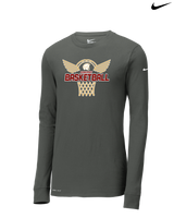 Somerset College Prep Basketball Hoop - Nike Dri-Fit Poly Long Sleeve