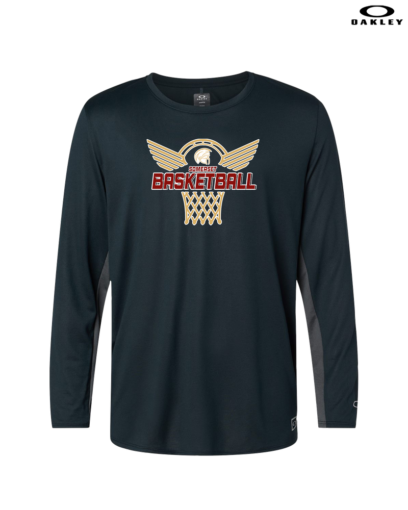 Somerset College Prep Basketball Hoop - Oakley Hydrolix Long Sleeve